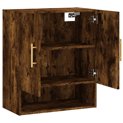 vidaXL Wall Cabinet Smoked Oak 60x31x70 cm Engineered Wood