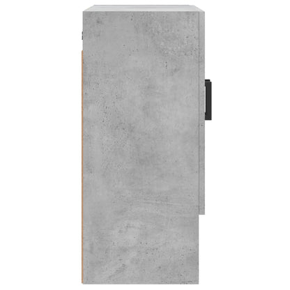 vidaXL Wall Cabinet Concrete Grey 60x31x70 cm Engineered Wood