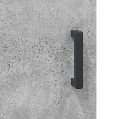 vidaXL Wall Cabinet Concrete Grey 60x31x70 cm Engineered Wood