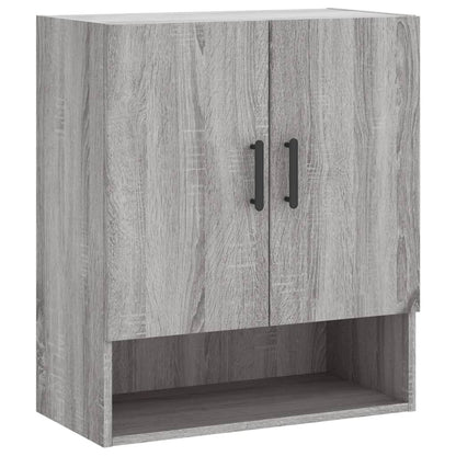 vidaXL Wall Cabinet Grey Sonoma 60x31x70 cm Engineered Wood