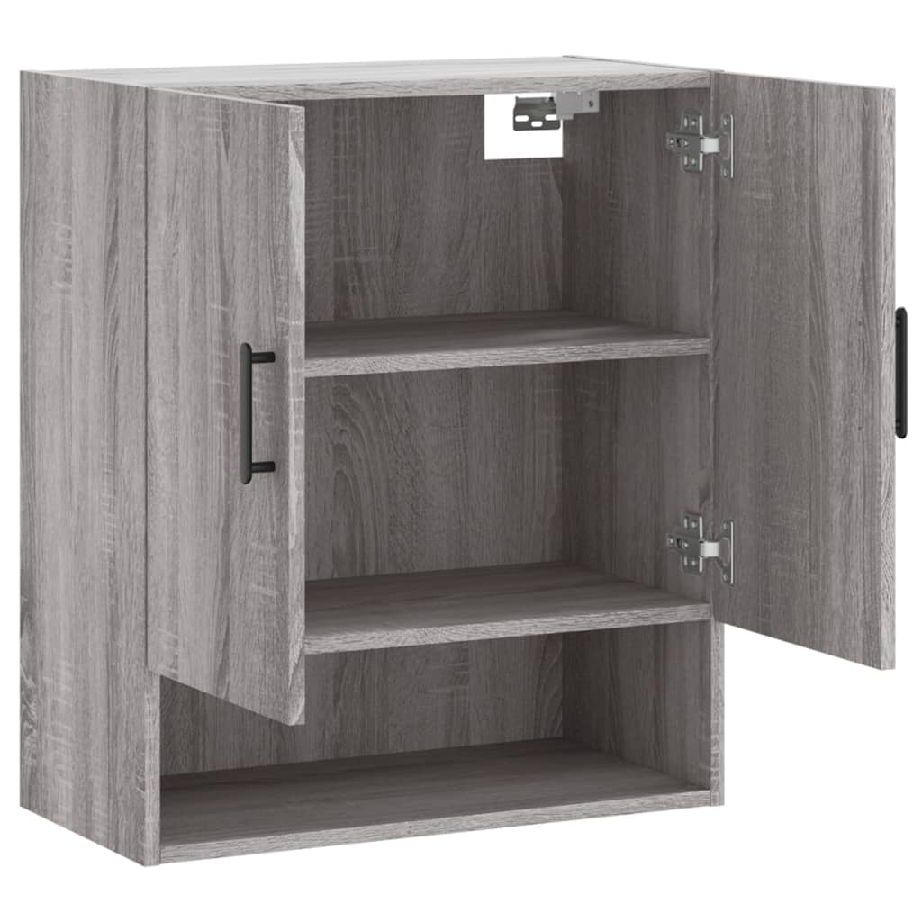vidaXL Wall Cabinet Grey Sonoma 60x31x70 cm Engineered Wood