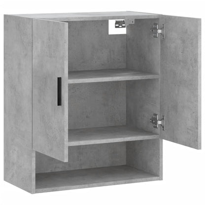 vidaXL Wall Cabinet | Concrete grey | Engineered wood | Medium | Wall Cabinet