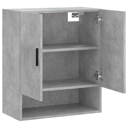 vidaXL Wall Cabinet Concrete Grey 60x31x70 cm Engineered Wood
