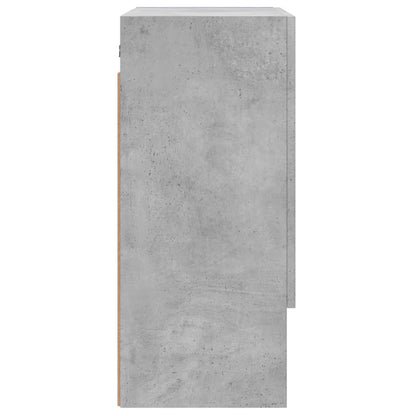 vidaXL Wall Cabinet | Concrete grey | Engineered wood | Medium | Wall Cabinet
