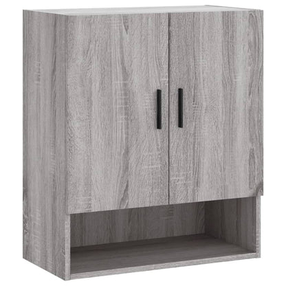 vidaXL Wall Cabinet | Grey sonoma | Engineered wood | Wall Cabinet | Rectangular