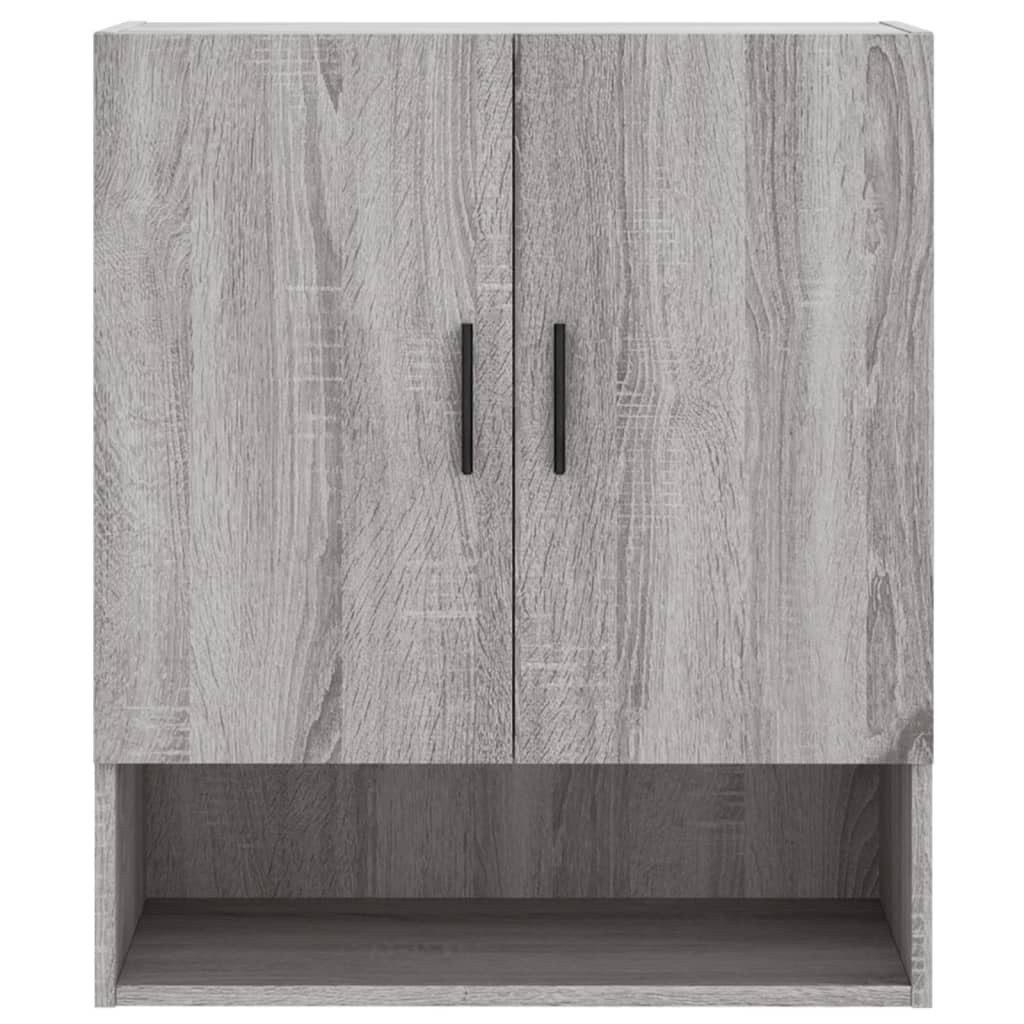 vidaXL Wall Cabinet | Grey sonoma | Engineered wood | Wall Cabinet | Rectangular