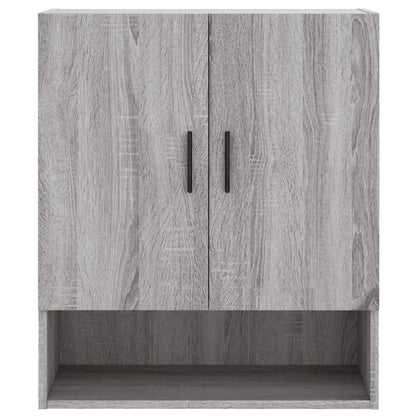 vidaXL Wall Cabinet | Grey sonoma | Engineered wood | Wall Cabinet | Rectangular