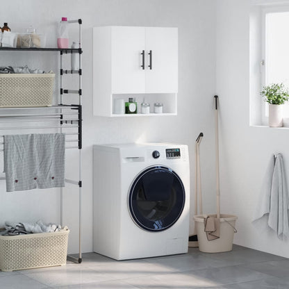 vidaXL Wall Cabinet | White | Engineered Wood | Large | Wall Cabinet