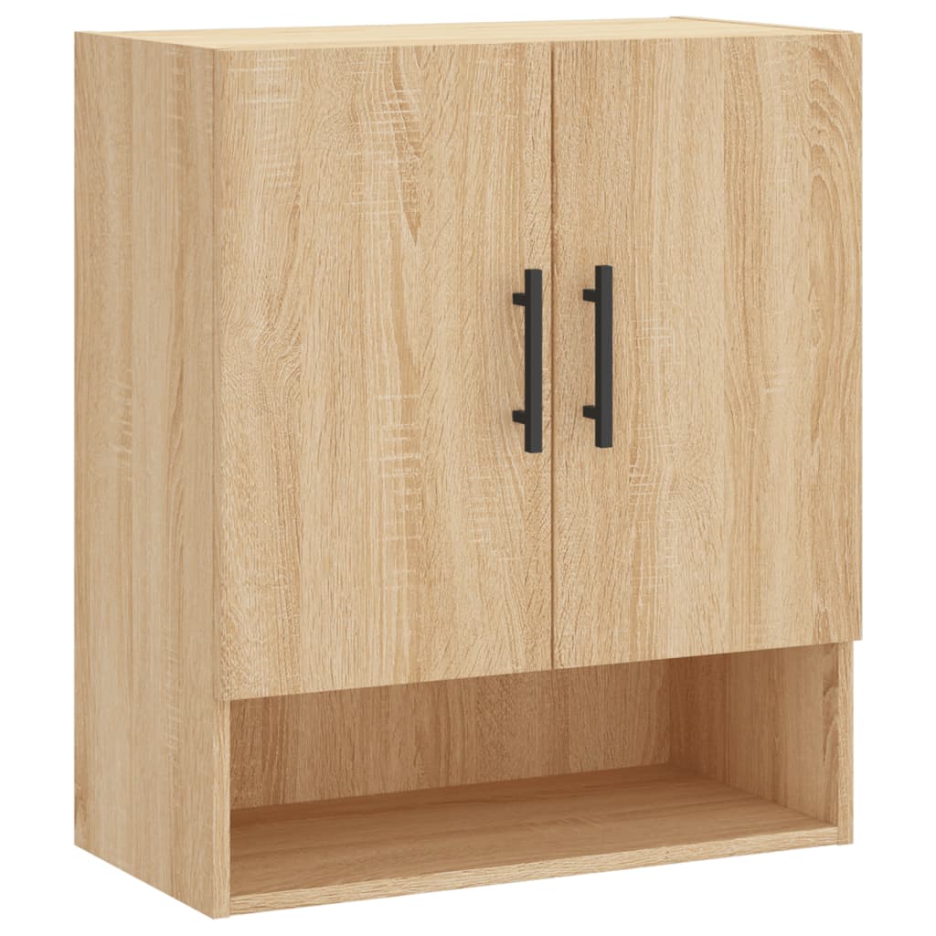 vidaXL Wall Cabinet | Sonoma oak | Engineered wood | Medium | Wall Cabinet