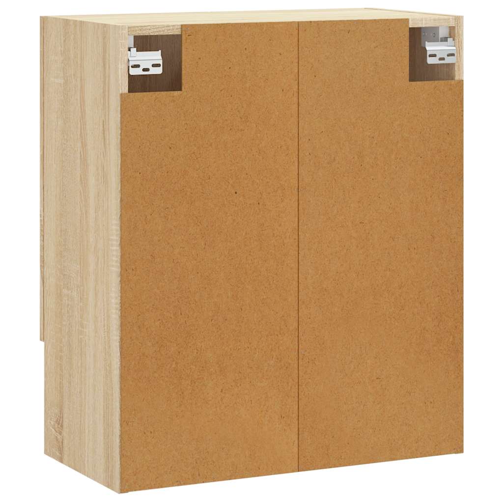 vidaXL Wall Cabinet Sonoma Oak 60x31x70 cm Engineered Wood