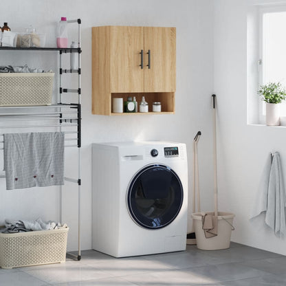vidaXL Wall Cabinet | Sonoma oak | Engineered wood | Medium | Wall Cabinet