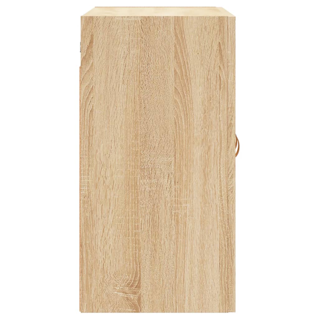 vidaXL Wall Cabinet Sonoma Oak 60x31x60 cm Engineered Wood