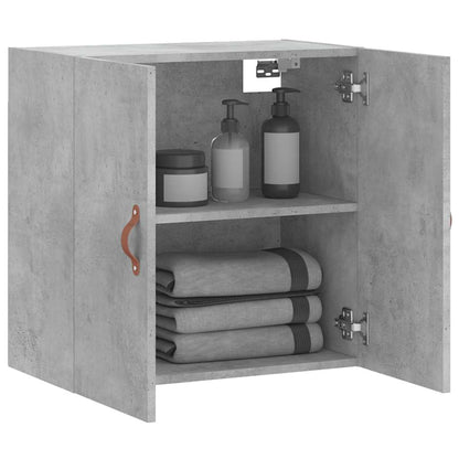 vidaXL Wall Cabinet Concrete Grey 60x31x60 cm Engineered Wood