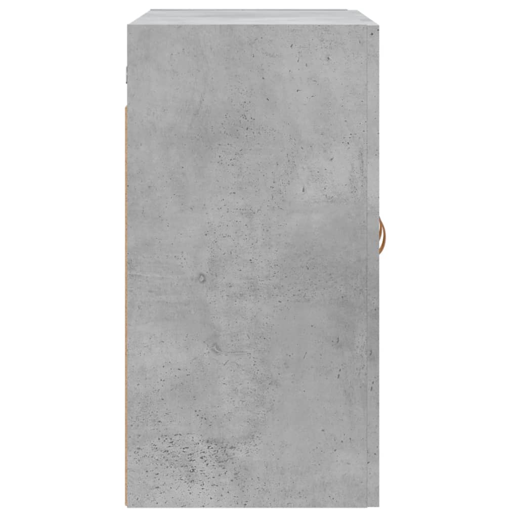 vidaXL Wall Cabinet Concrete Grey 60x31x60 cm Engineered Wood