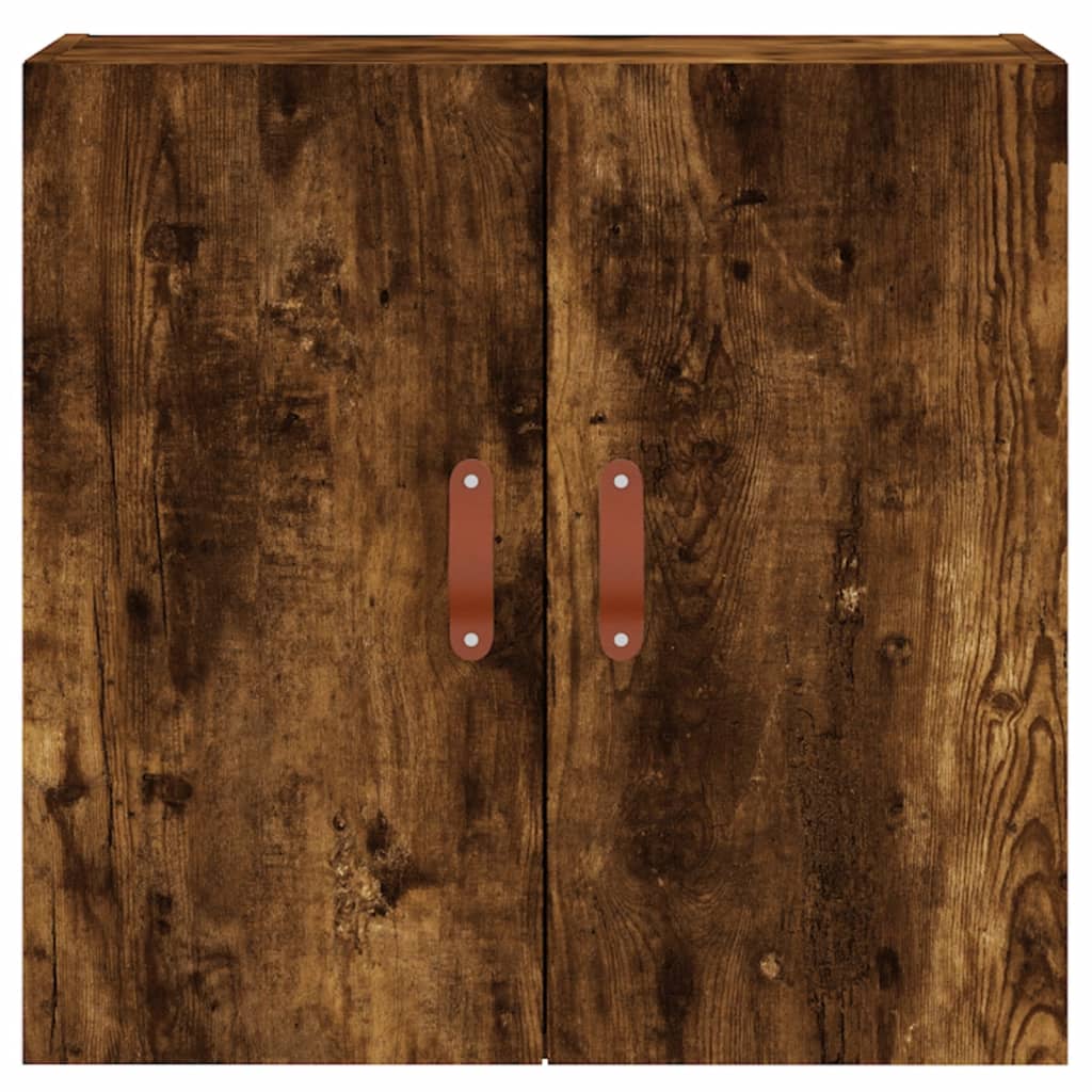vidaXL Wall Cabinet Smoked Oak 60x31x60 cm Engineered Wood