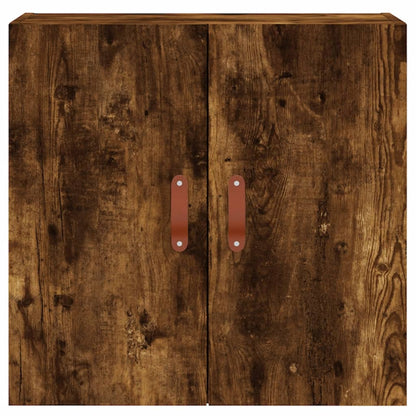 vidaXL Wall Cabinet Smoked Oak 60x31x60 cm Engineered Wood