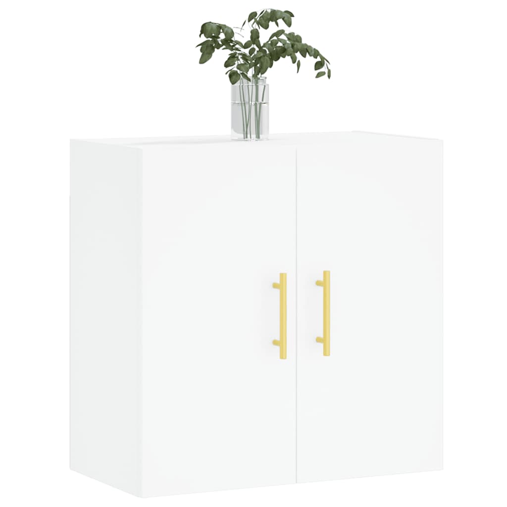 vidaXL Wall Cabinet | White | Engineered wood | Medium | Wall Cabinet