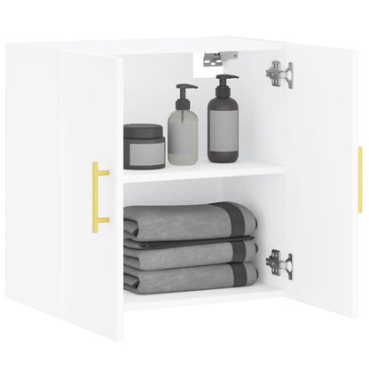 vidaXL Wall Cabinet | White | Engineered wood | Medium | Wall Cabinet