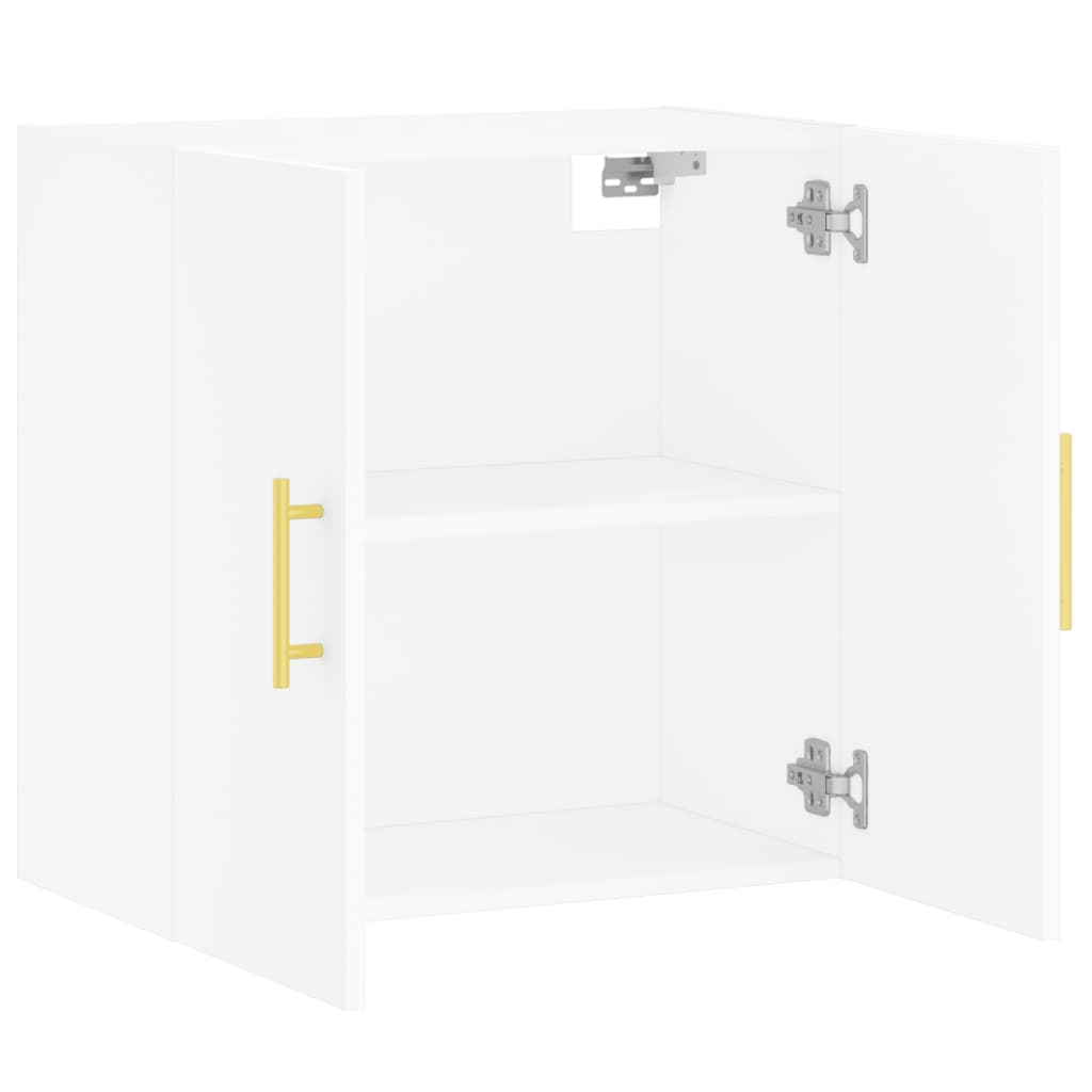 vidaXL Wall Cabinet | White | Engineered wood | Medium | Wall Cabinet