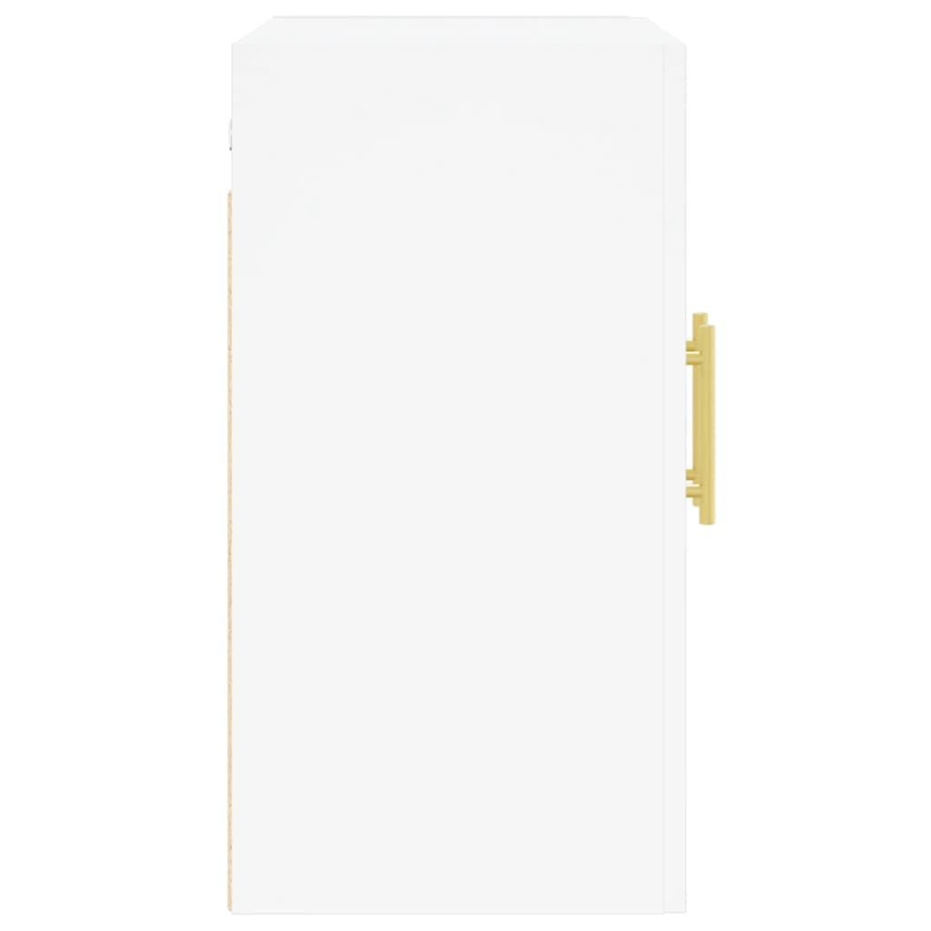 vidaXL Wall Cabinet | White | Engineered wood | Medium | Wall Cabinet