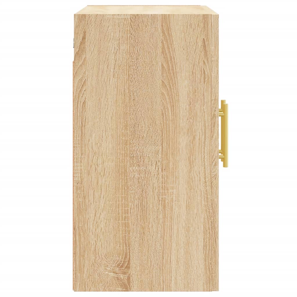 vidaXL Wall Cabinet | Sonoma Oak | Engineered Wood | 60cm x 31cm x 60cm