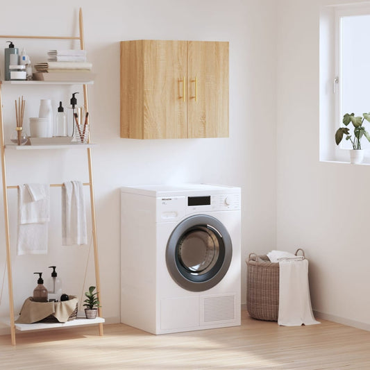 vidaXL Wall Cabinet | Sonoma Oak | Engineered Wood | 60cm x 31cm x 60cm