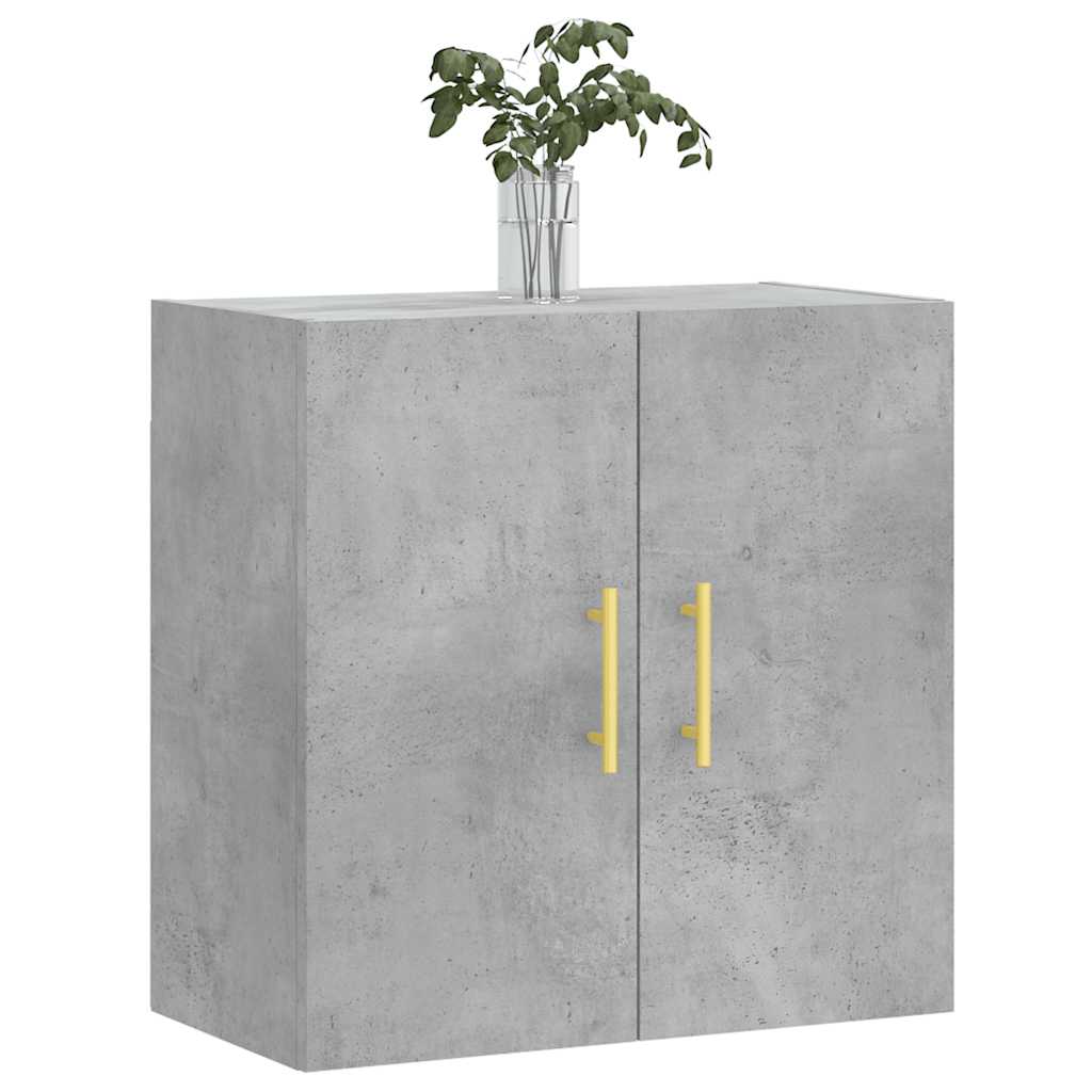 vidaXL Wall Cabinet Concrete Grey 60x31x60 cm Engineered Wood