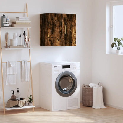 vidaXL Wall Cabinet | Smoked oak | Engineered wood | Medium | Wall Cabinet