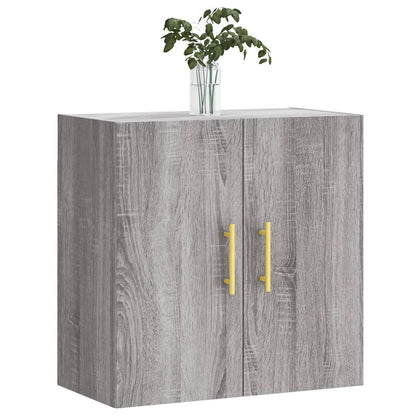 vidaXL Wall Cabinet | Grey Sonoma | Engineered Wood | Medium | Wall Cabinet