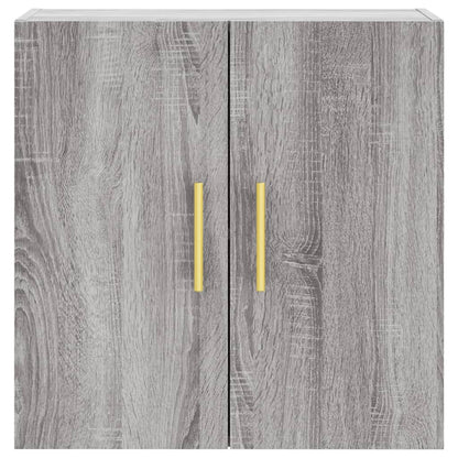 vidaXL Wall Cabinet | Grey Sonoma | Engineered Wood | Medium | Wall Cabinet