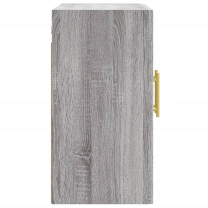 vidaXL Wall Cabinet | Grey Sonoma | Engineered Wood | Medium | Wall Cabinet