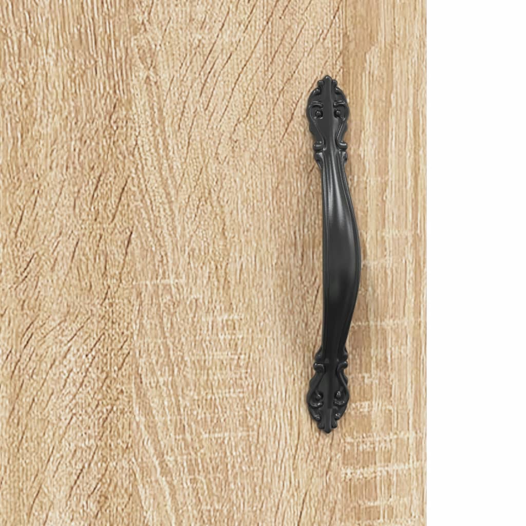 vidaXL Wall Cabinet Sonoma Oak 60x31x60 cm Engineered Wood