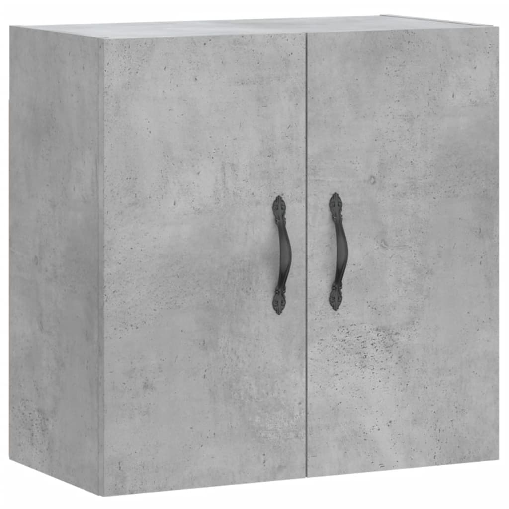 vidaXL Wall Cabinet Concrete Grey 60x31x60 cm Engineered Wood