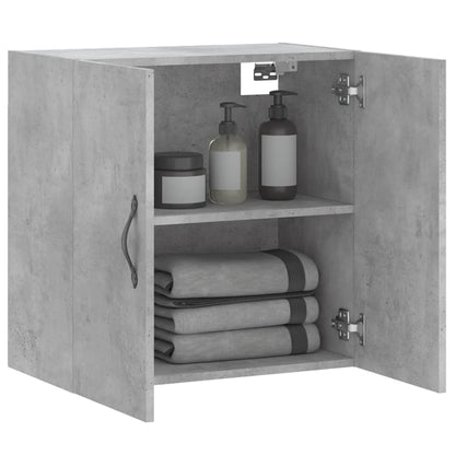 vidaXL Wall Cabinet Concrete Grey 60x31x60 cm Engineered Wood