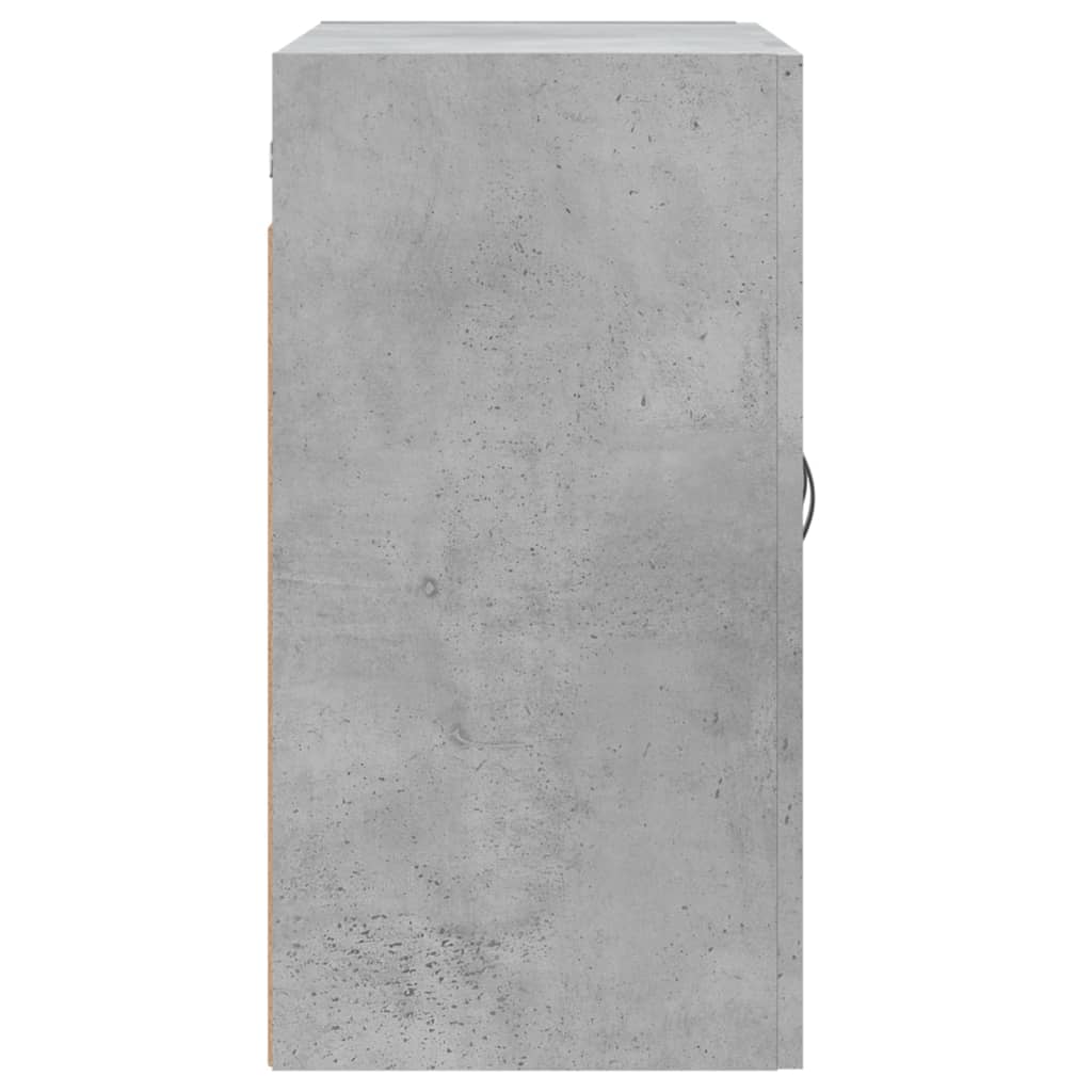 vidaXL Wall Cabinet Concrete Grey 60x31x60 cm Engineered Wood