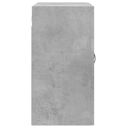 vidaXL Wall Cabinet Concrete Grey 60x31x60 cm Engineered Wood
