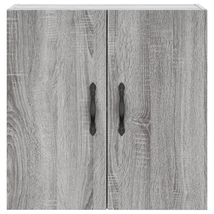 vidaXL Wall Cabinet Grey Sonoma 60x31x60 cm Engineered Wood