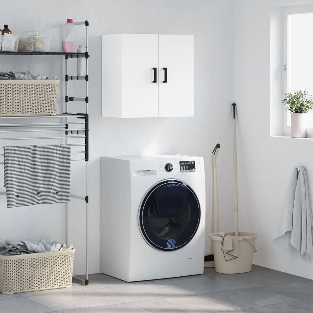 vidaXL Wall Cabinet | White | Engineered wood | Medium | Wall Cabinet
