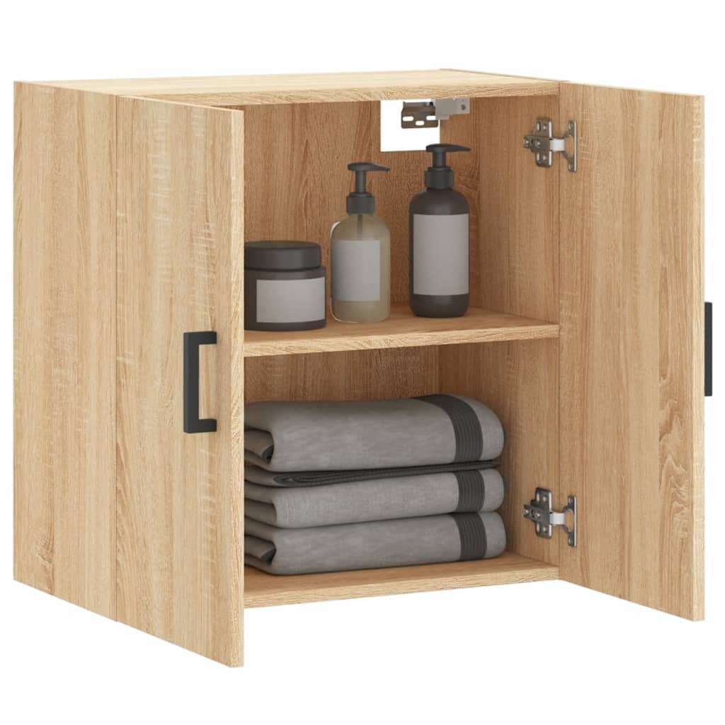 vidaXL Wall Cabinet | Sonoma oak | Engineered wood | 60x31x60 cm | Wall Cabinet