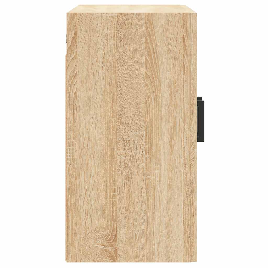 vidaXL Wall Cabinet Sonoma Oak 60x31x60 cm Engineered Wood