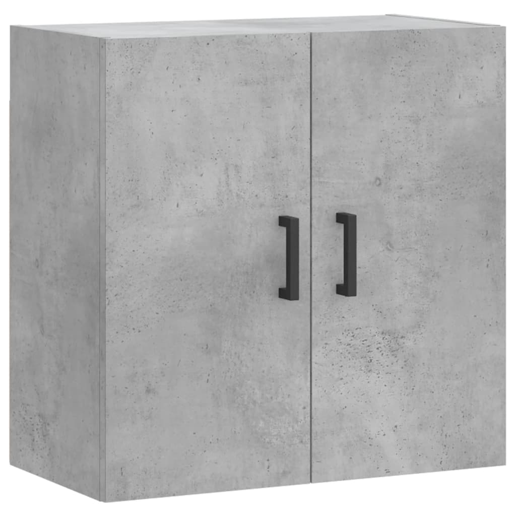vidaXL Wall Cabinet | Concrete grey | Engineered wood | Medium | Wall Cabinet