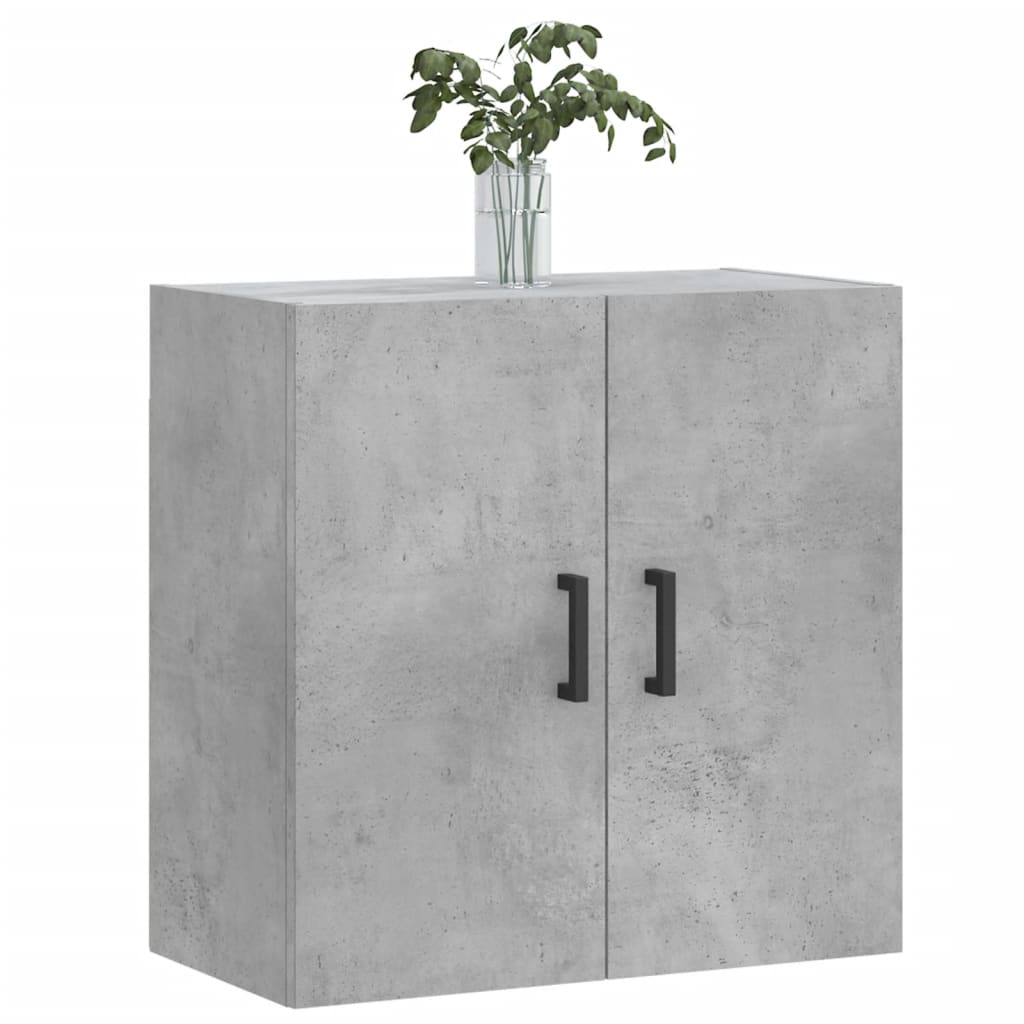 vidaXL Wall Cabinet | Concrete grey | Engineered wood | Medium | Wall Cabinet