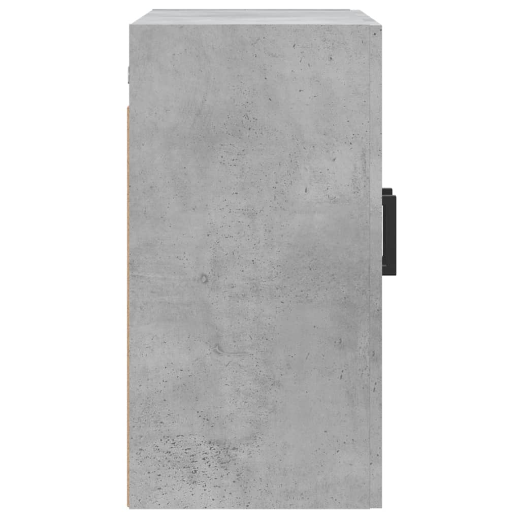 vidaXL Wall Cabinet | Concrete grey | Engineered wood | Medium | Wall Cabinet