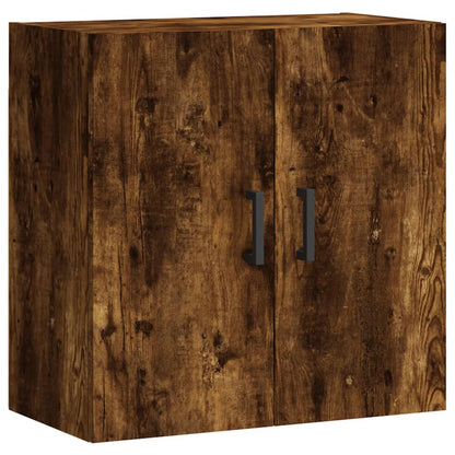 vidaXL Wall Cabinet | Smoked Oak | Engineered Wood | Medium | Wall Cabinet