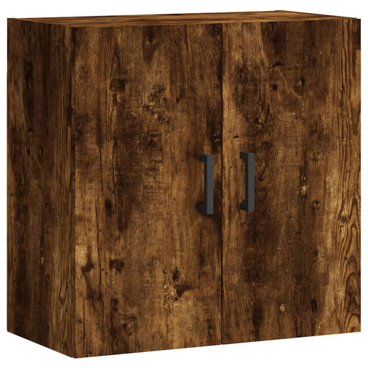 vidaXL Wall Cabinet | Smoked Oak | Engineered Wood | Medium | Wall Cabinet