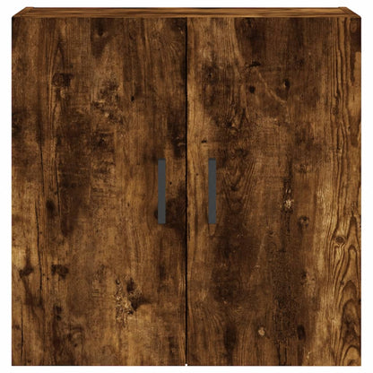 vidaXL Wall Cabinet | Smoked Oak | Engineered Wood | Medium | Wall Cabinet