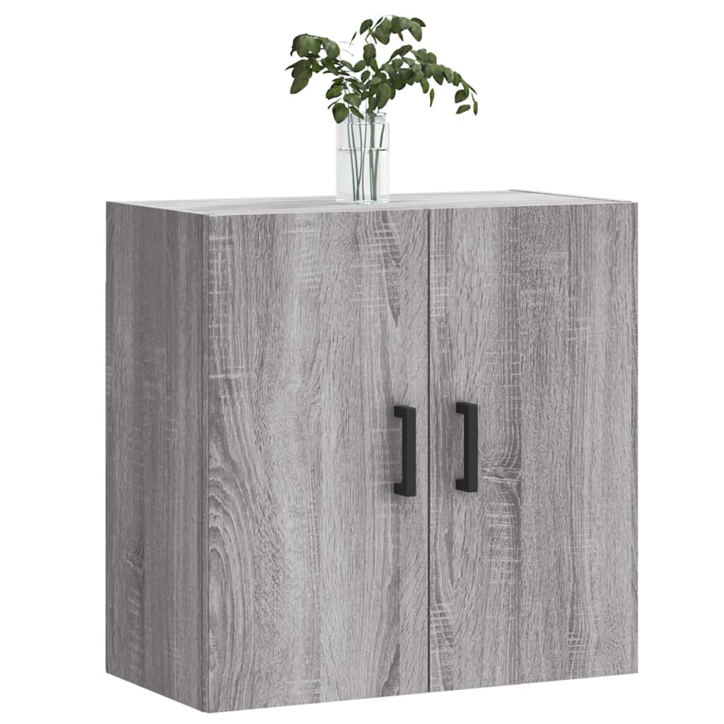 vidaXL Wall Cabinet Grey Sonoma 60x31x60 cm Engineered Wood