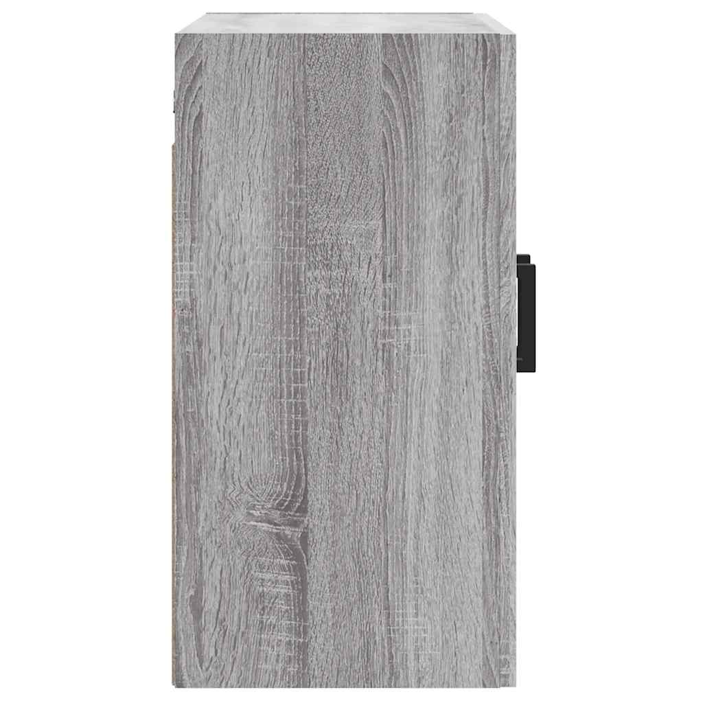 vidaXL Wall Cabinet Grey Sonoma 60x31x60 cm Engineered Wood