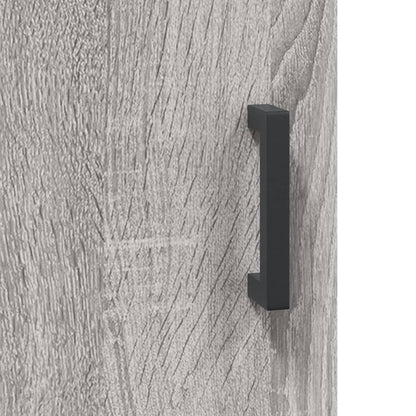 vidaXL Wall Cabinet Grey Sonoma 60x31x60 cm Engineered Wood