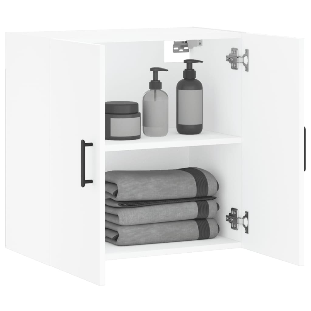 vidaXL Wall Cabinet | White | Engineered wood | 60 cm x 31 cm x 60 cm